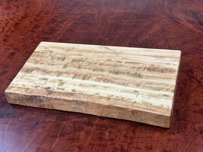 White gum Live edge chopping block