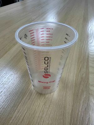 PLASTIC MIXING CUP DISPOSABLE - 1000ml