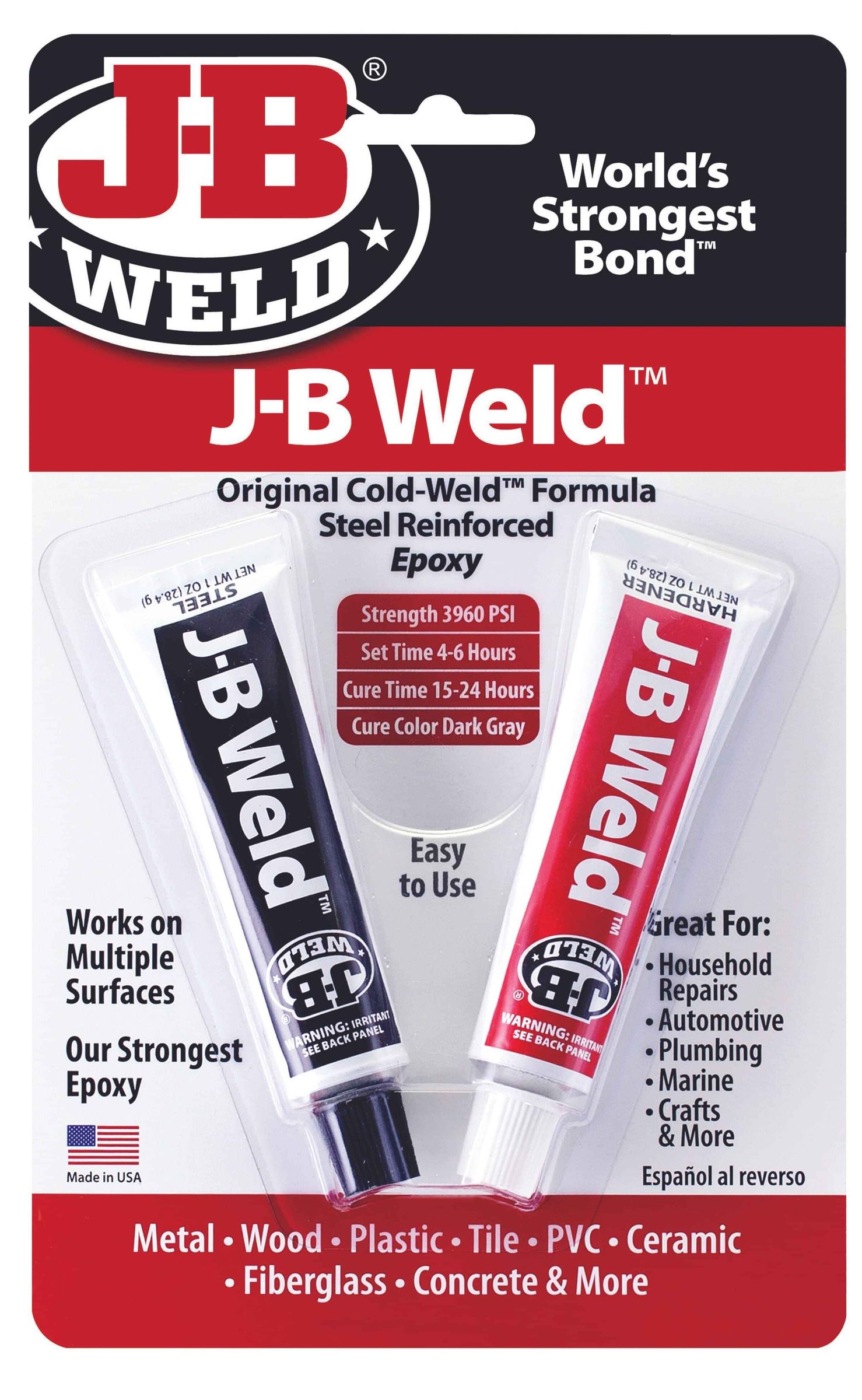 J-B Weld Twin tubes - Two-part epoxy | J-B Weld Australia