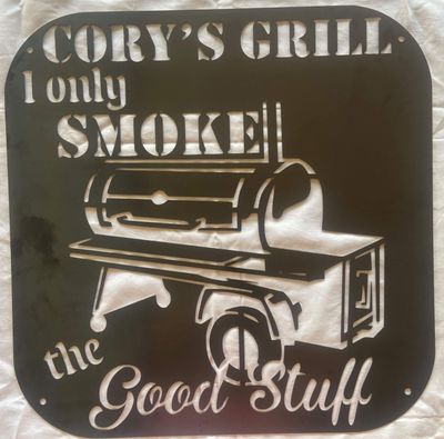 Meat Smoking: I only smoke the good stuff with Custom name