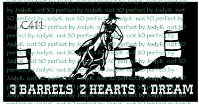 Horse Shoe 3 Barrels 2 Hearts 1 Dream