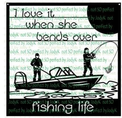 Fishing Life - bends over