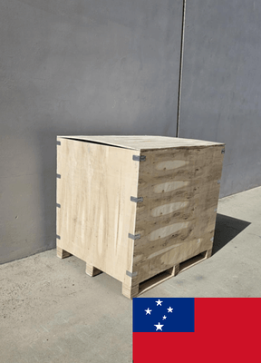 Shipping Melbourne to Savaii (includes crate &amp; home delivery) 1.2m3 External // 1.0m3 Internal