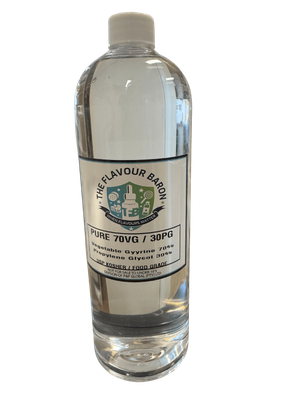 Pure 70/30 Propylene Glycol and Vegetable Glycerine USP Grade, Kosher and Hallal