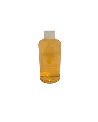 Clear PET Plastic Bottle with Foil Lid