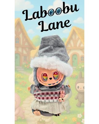 Laboobu Lane Costume - Grey Outfit