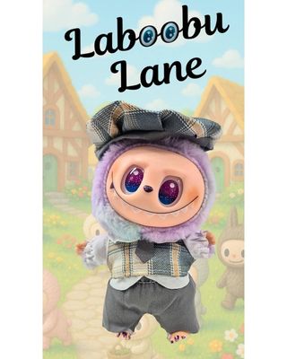 Laboobu Lane Costume - Grey Outfit