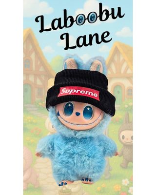 Laboobu Lane Costume - Black Supreme Beanie