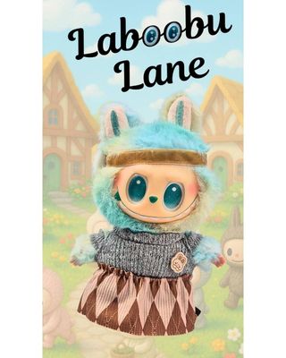 Laboobu Lane Costume - Brown and Grey Outfit