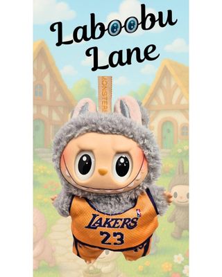 Laboobu Lane Costume - Yellow NBA basketball  Outfit