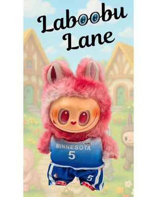 Laboobu Lane Costume - Blue NBA basketball  Outfit