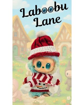 Laboobu Lane Costume - Red Christmas Outfit