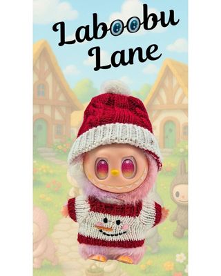 Laboobu Lane Costume - Red Christmas Outfit
