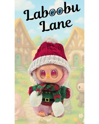 Laboobu Lane Costume - Red Christmas Outfit