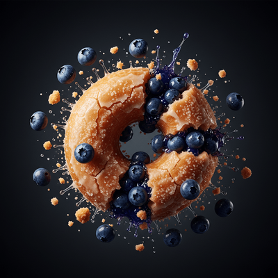 BLUEBERRY DONUT FLAVOUR