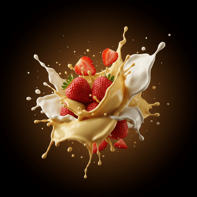 CUSTARD MONSTER STRAWBERRY FLAVOUR