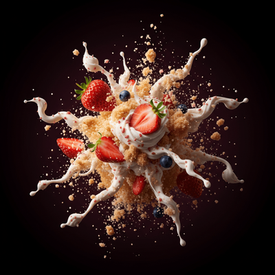 CUSTARD MONSTER STRAWBERRY FLAVOUR