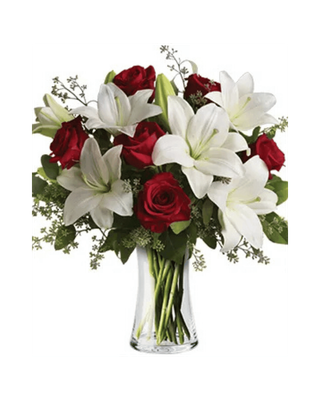 Lily Rose Vase Arrangement