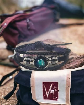 Capricorn Men's Constellation Bracelet: Celestial Strength