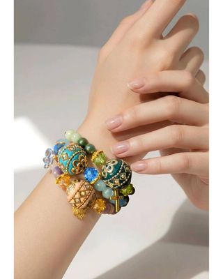 Faith &bull; Hope &bull; Charity 3-Stack Bracelet - Theological Virtues Trinity Set | Pre-Order