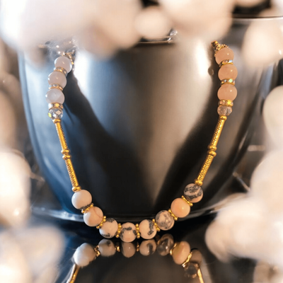 Golden Rose Slider Necklace
