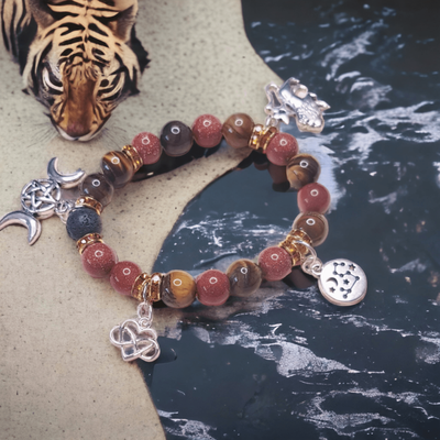 Leo Strength and Ambition Bracelet: A Talisman of Radiant Power