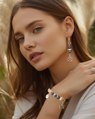 Libra Earrings of Equilibrium