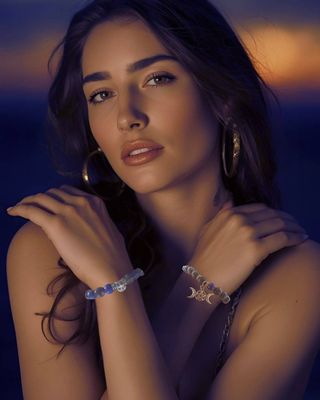New Moon Embrace Bracelet: Wisdom of the Night Sky