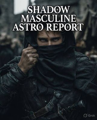 The Shadow Masculine Astro Report