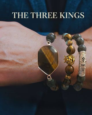 Three Kings --Men's Protection &amp; Power Bracelet Set