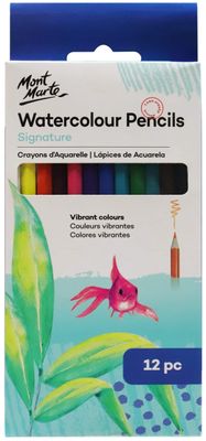 12 Watercolour Pencils