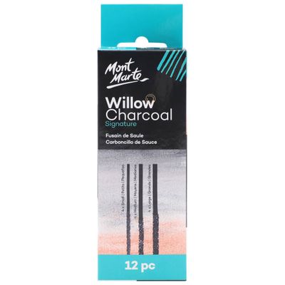 Charcoal Box of 12 Sticks