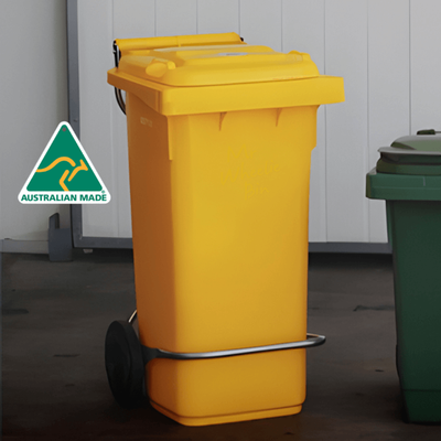 120L S/S COMMERCIAL FOOT PEDAL BIN