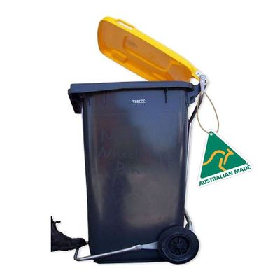 240L S/S COMMERCIAL FOOT PEDAL BIN